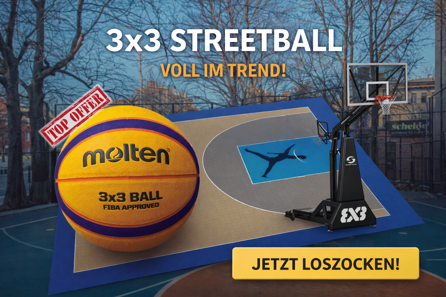 3x3 Basketball-Equipment kaufen