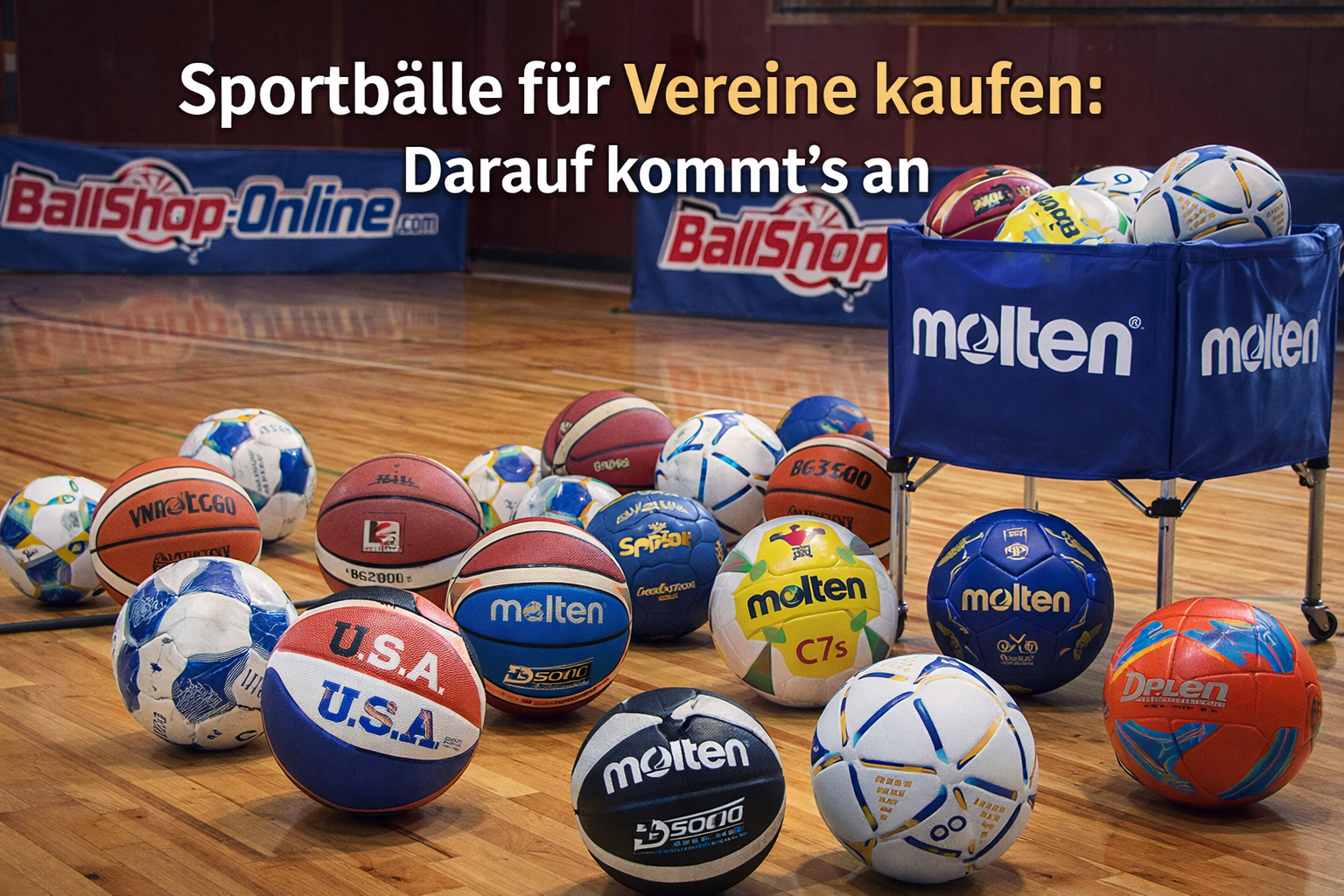 Sportbälle für Vereine kaufen: Darauf kommt's an