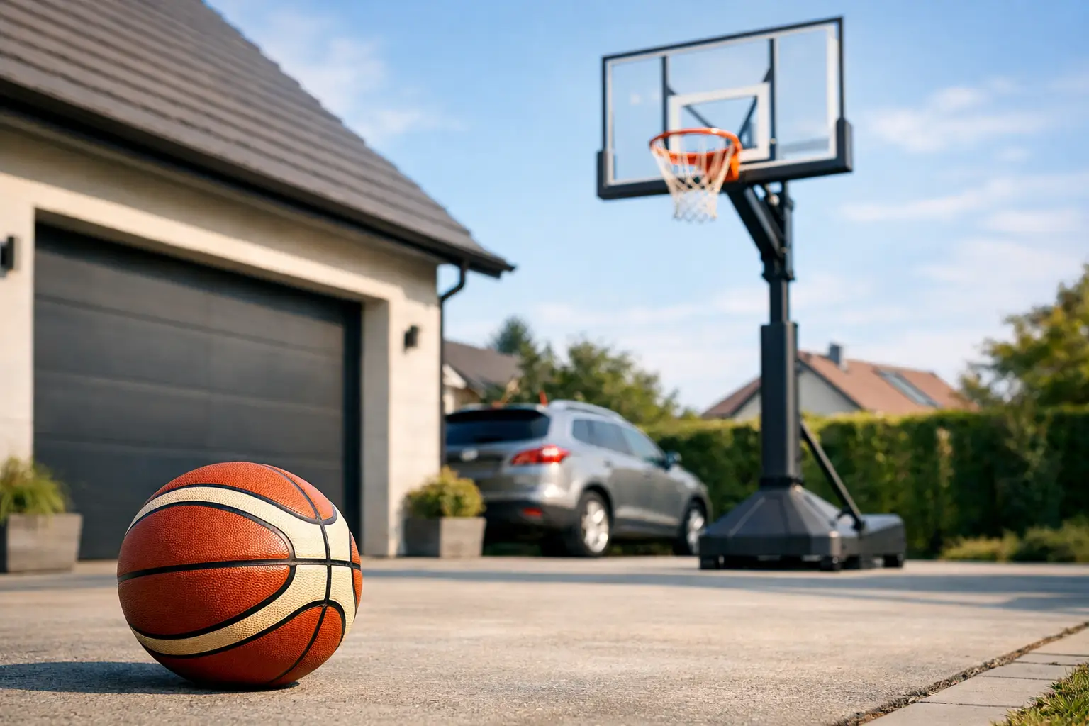 Basketballkorb für die Einfahrt auswählen