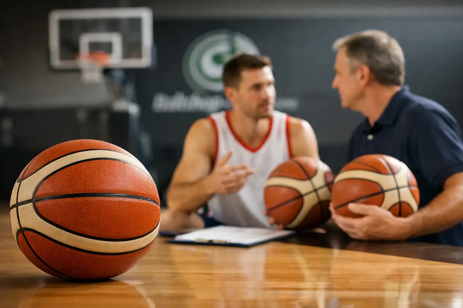 Basketball für den Verein auswählen